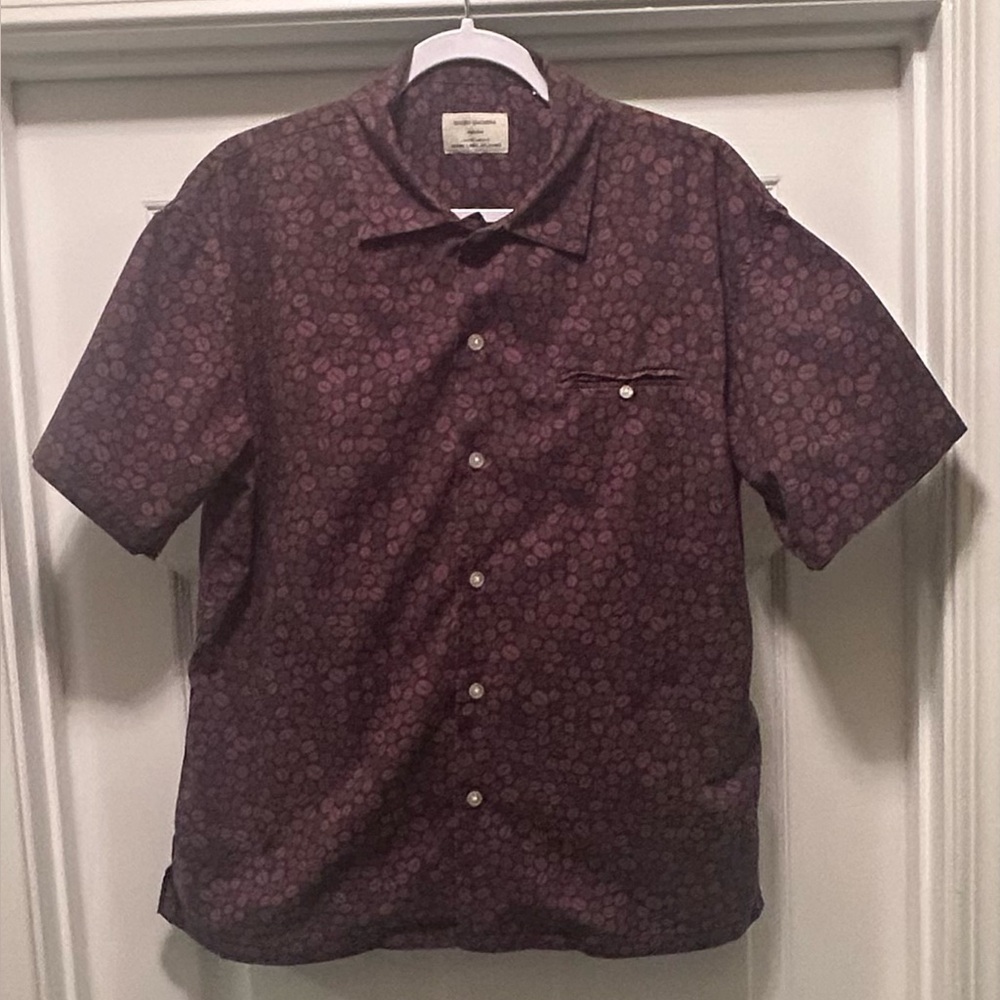 Ipanema Men's Brown Patterned Casual Shirt